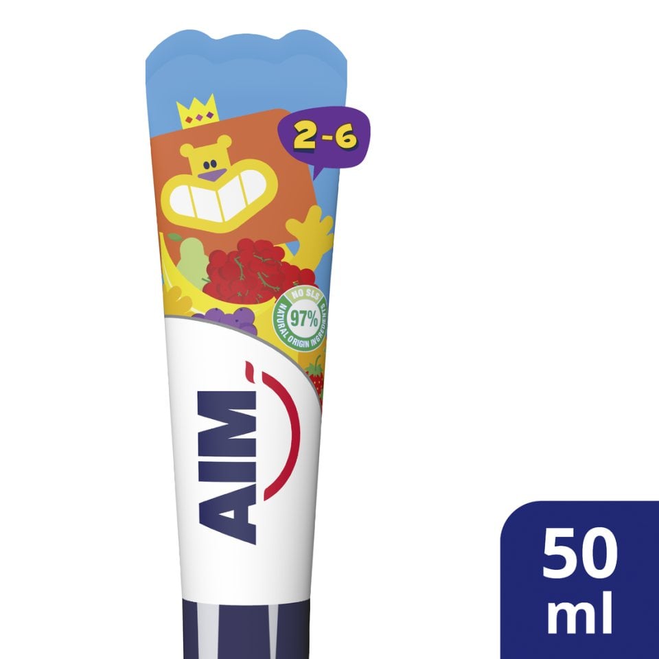 Aim Παιδική 2-6 Οδοντόκρεμα 50ml