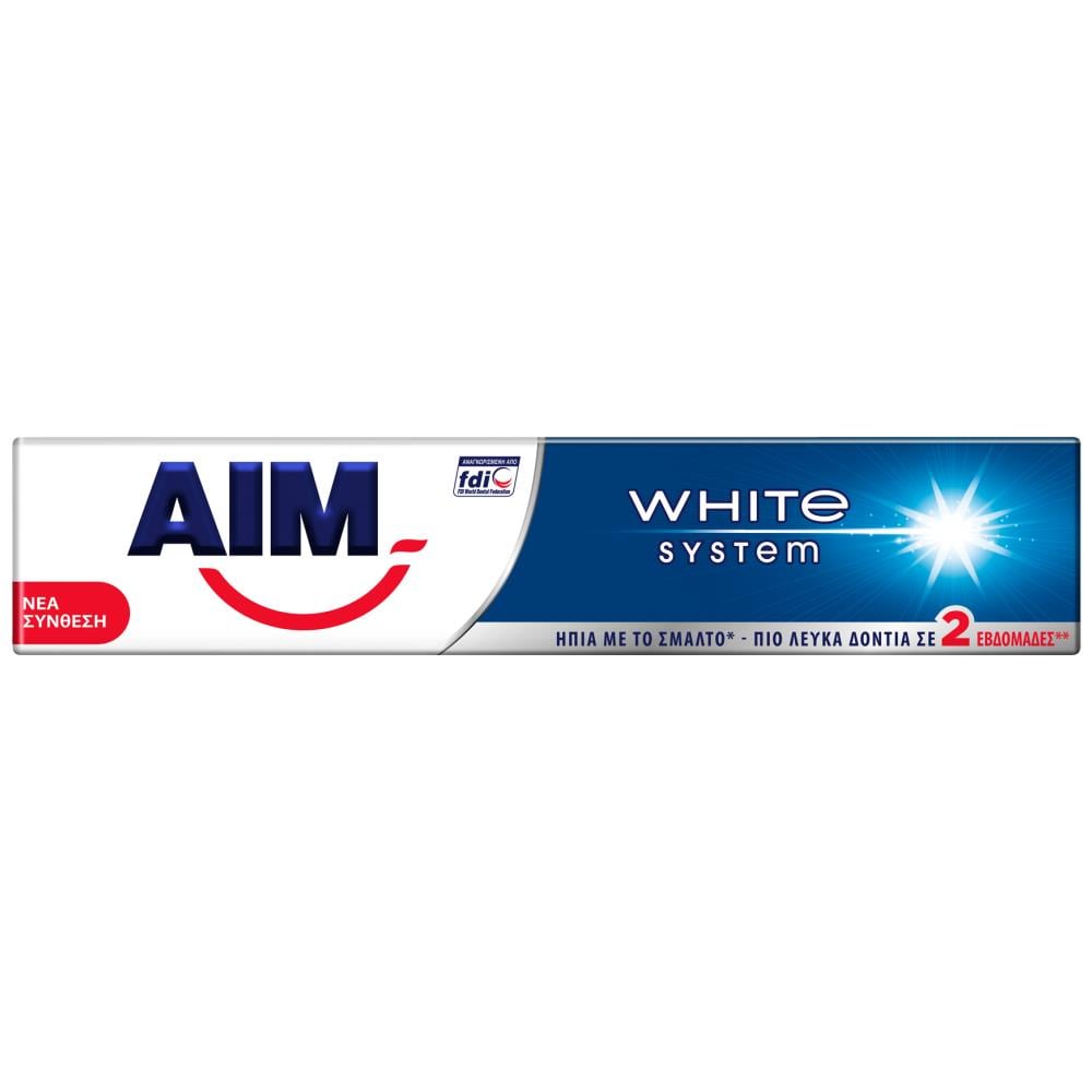 AIM Toothpaste White System 75ml