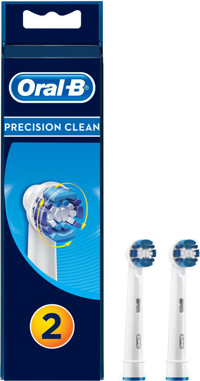 Oral b Countertop Oral b Toothbrush Precision Clean 2pcs P&G