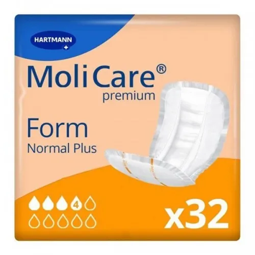 MoliCare Premium Form Soft Σερβιέτες Ακράτειας 32τμχ 4 Σταγ. REF:168404 Hartmann (πρώην 168019)