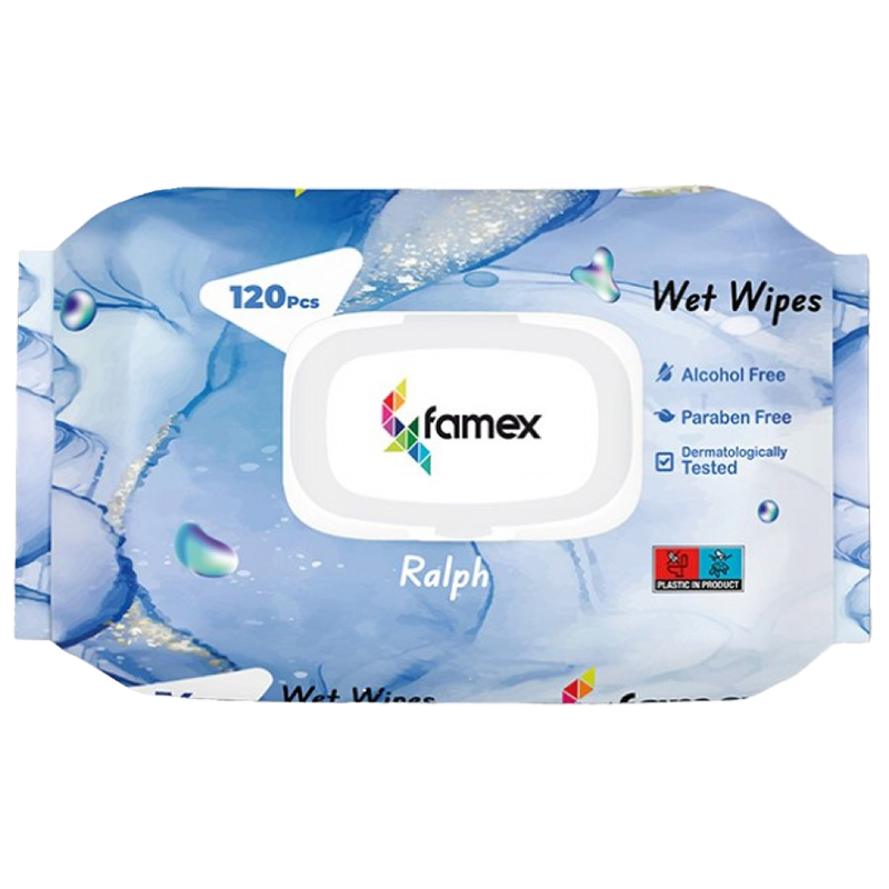 Famex Baby wipes Ralph 120pcs