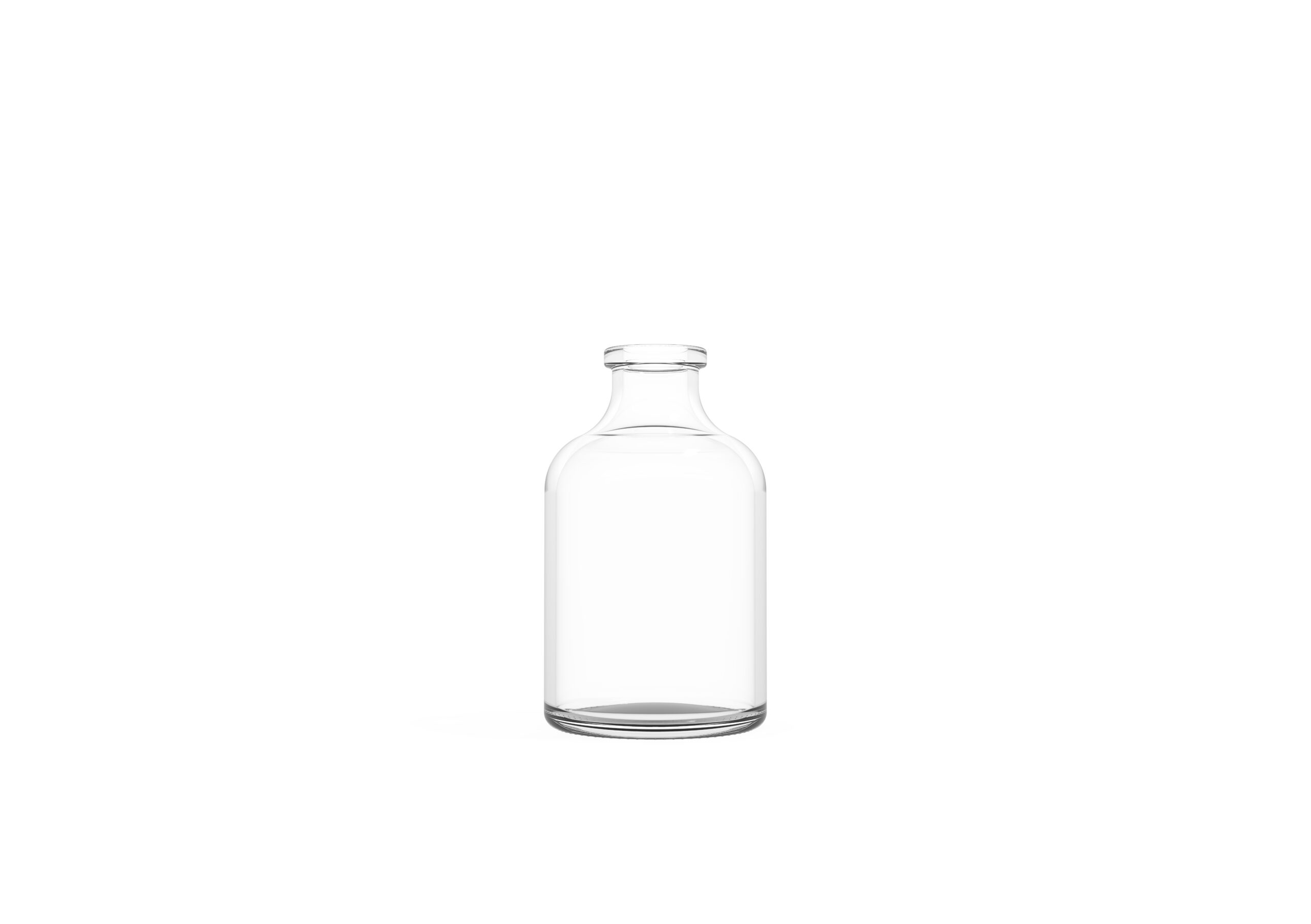 Φιαλίδιο Γυάλινο Διάφανο 20ml Crimp 1X120τμχ (Κ.Π)