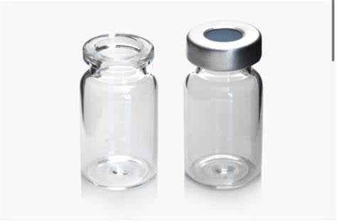 Φιαλίδιο Γυάλινο  Διάφανο 50ml Crimp 84τμχ (Κ.Π)