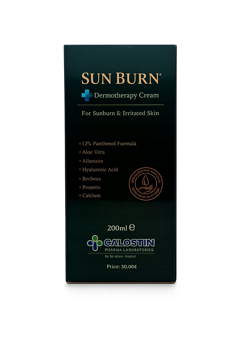 Sun Burn Dermotherapy Cream 200ml