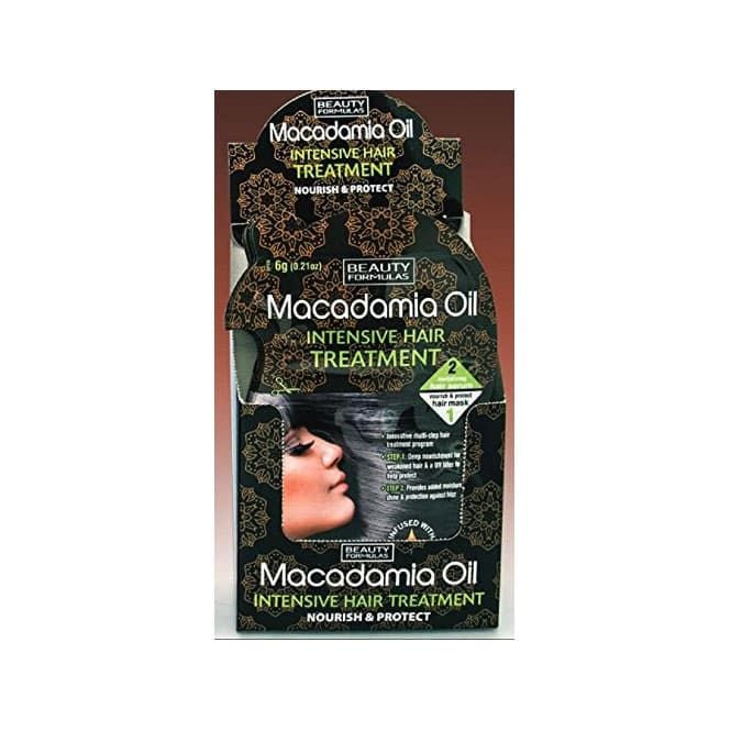Beauty Formulas Hair Mask Macadamia Oil 18gr