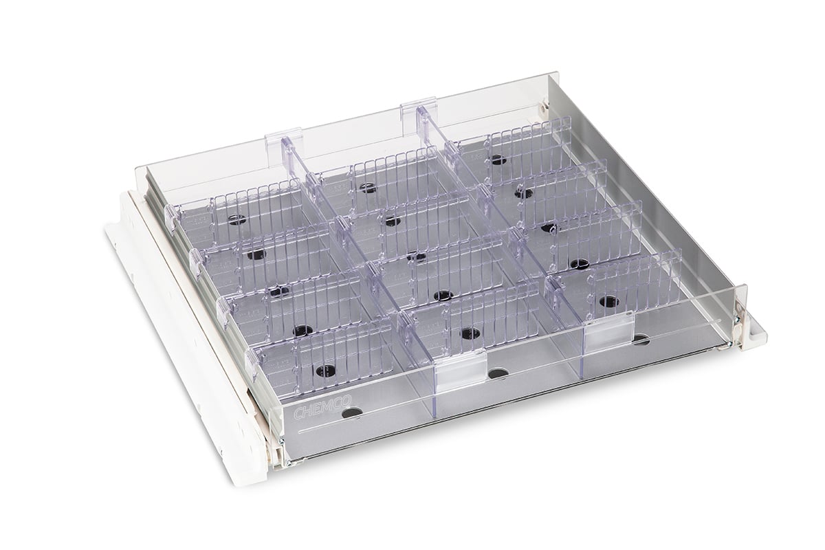 Drawer for Pharmacy Refrigerator Drawer Liebherr Ref:4140/4143 Aluminium / Plastic