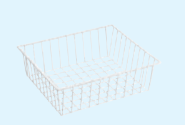 Drawer-Basket With Plastic Coated Refrigerator Pharmacy Drawer GRAM High