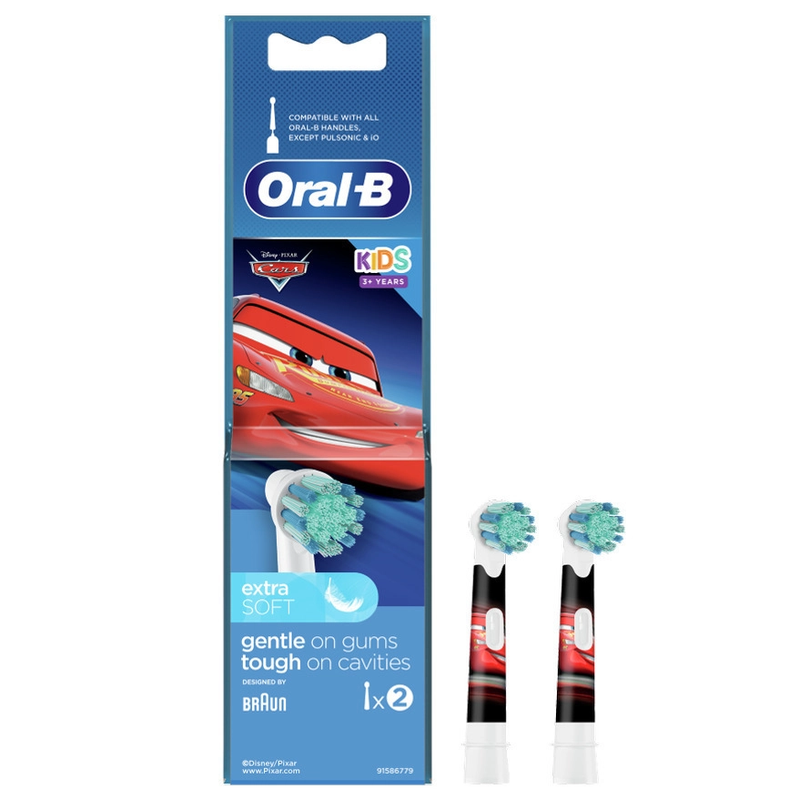 Oral b Countertop Oral b Toothbrush Kids Cars 2pcs P&G
