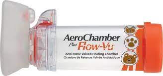 Aerochamber Inhalation Mask for Infants 0-18months Orange Color