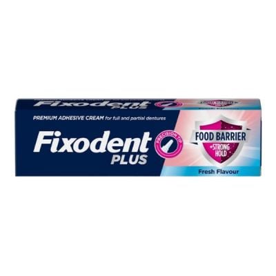 Fixodent Plus Food Barrier (πρωην Pro Plus Antibacterial) 40gr P&G