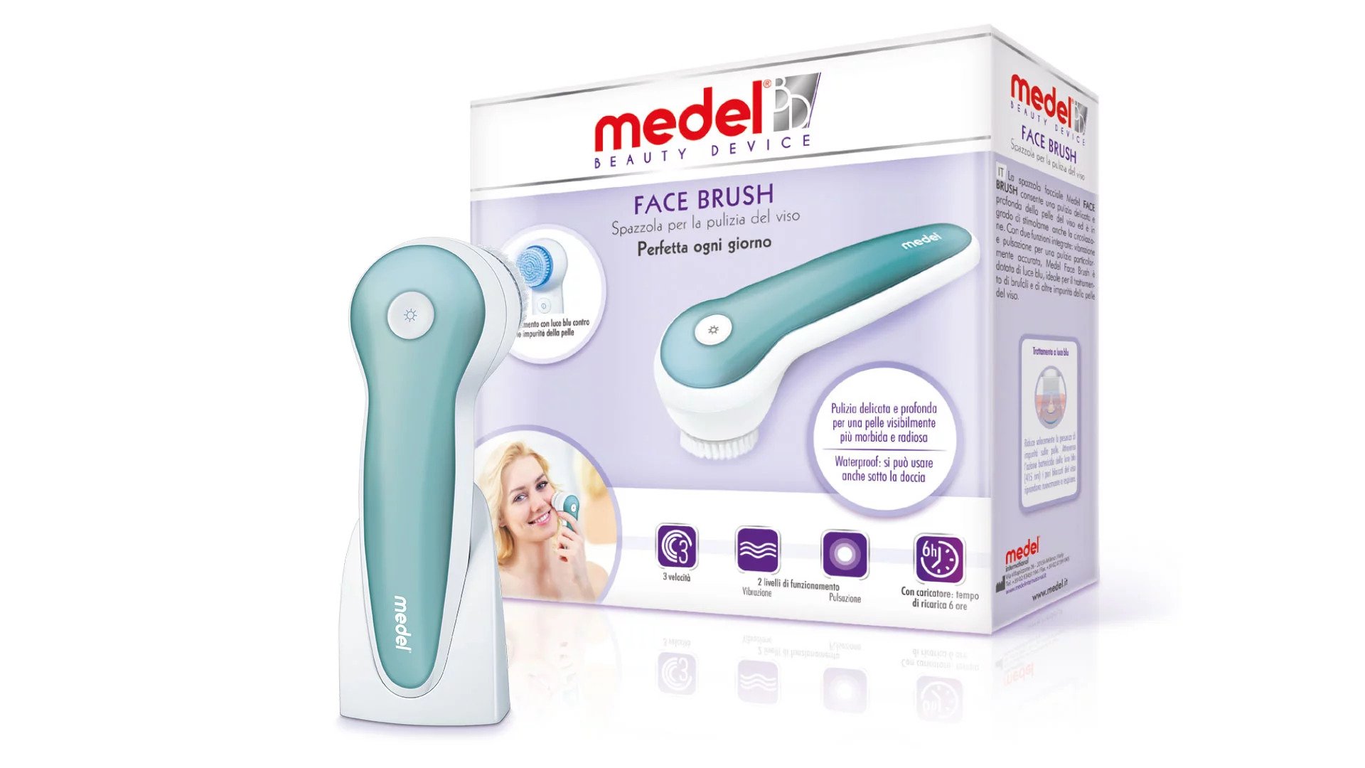Medel Beauty Facial Cleansing Brush 95158