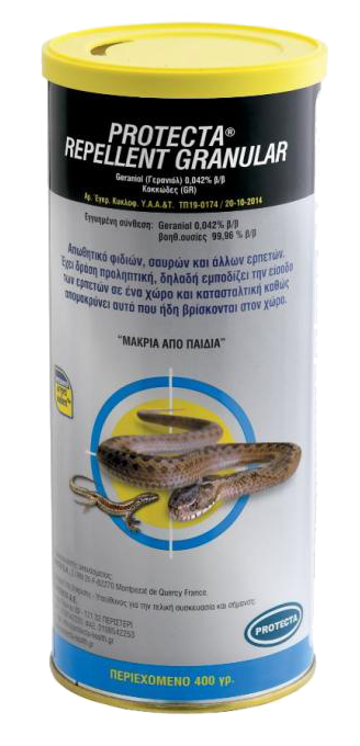 Repellent in Granules Protecta for Animals and Reptiles 400gr