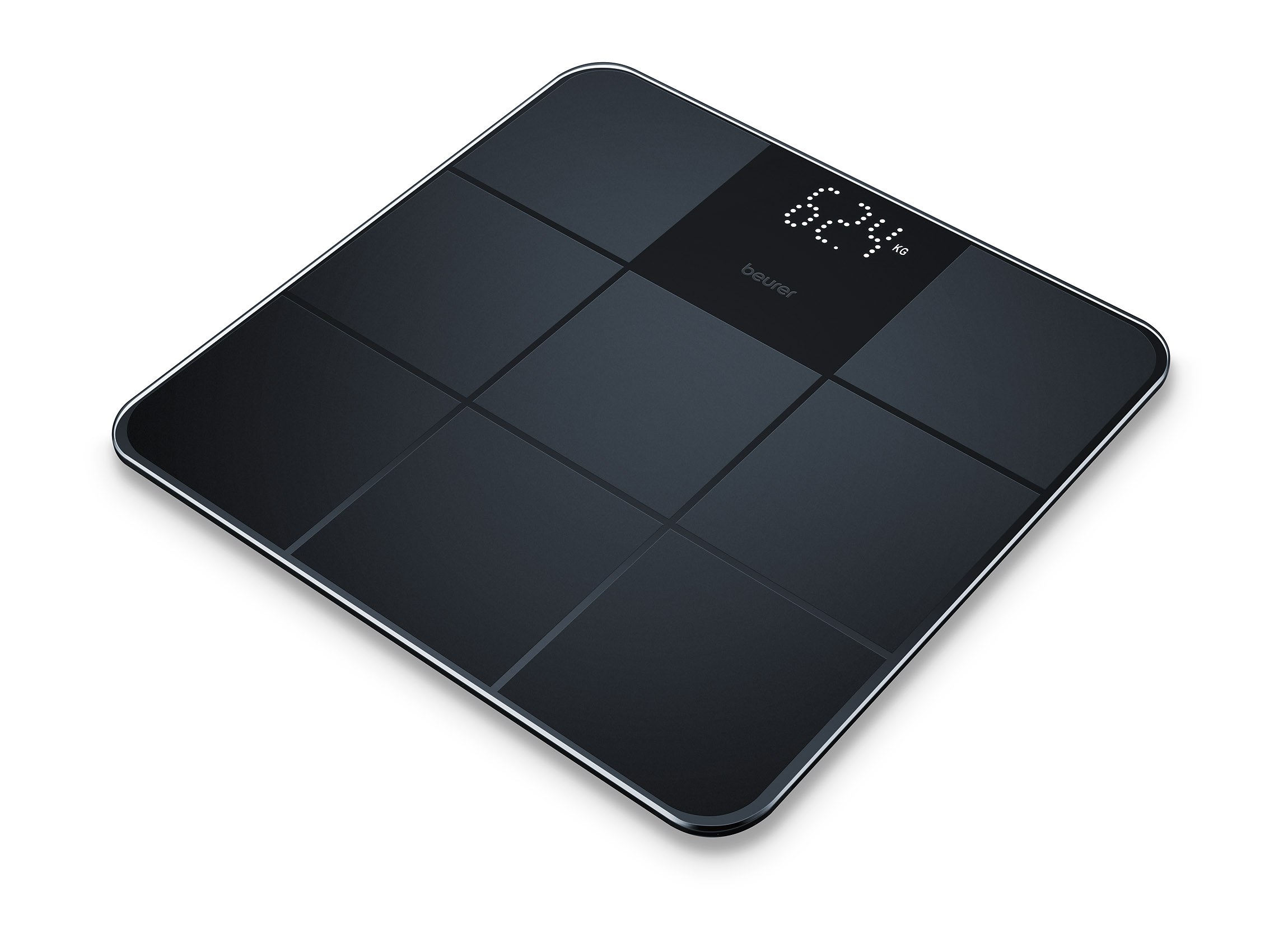 Digital Floor Scale Beurer -GS 235- Black Glass Weighing capacity: 180kg/100gr