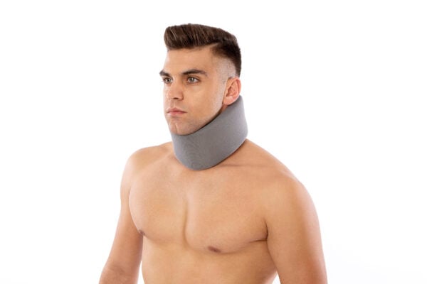 Soft cervical collar -0550- One Size Grey 7cm Anatomic Help