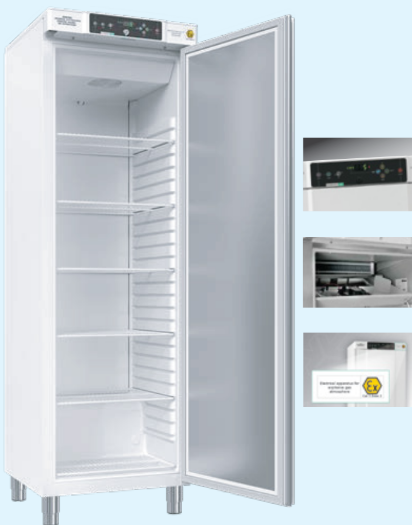 Ψυγείο Επαγγελματικό Φαρμακείου GRAM Biobasic RR410 346Lt Λευκό (Περιλαμβάνει 6 ράφια)