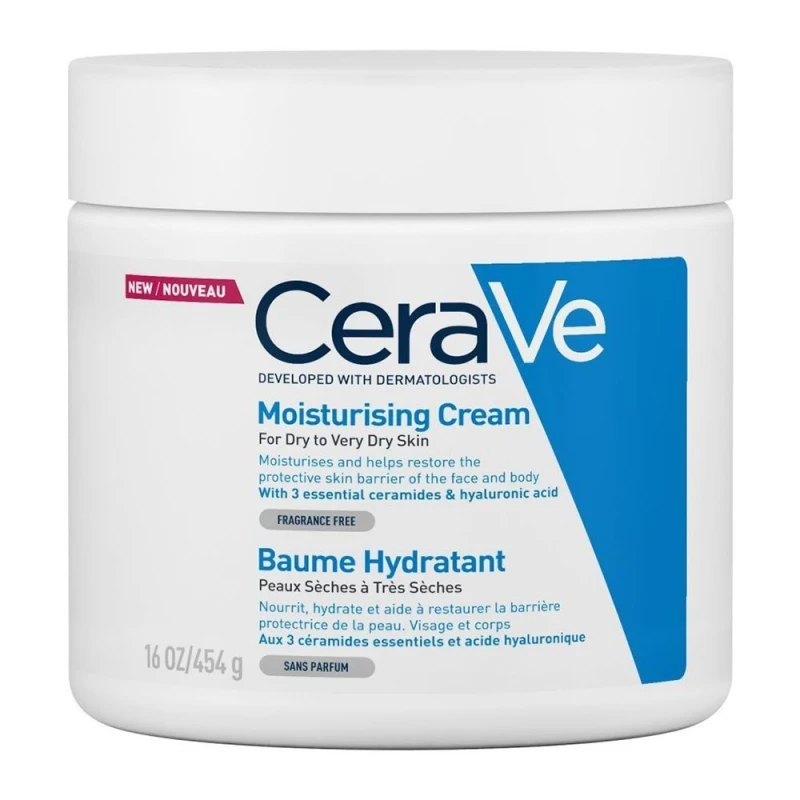 Cerave Moisturising Cream Baume Hydratant 16oz 454gr