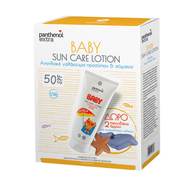Panthenol Baby Sun Care Lotion Δελφίνι Spf 50 200ml