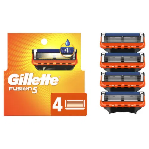 Gillette Shaver Parts for Men Fusion 4pcs