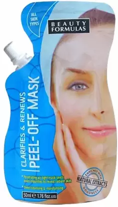 Beauty Formulas Clarifies &amp; Renews Peel Off Mask 50ml