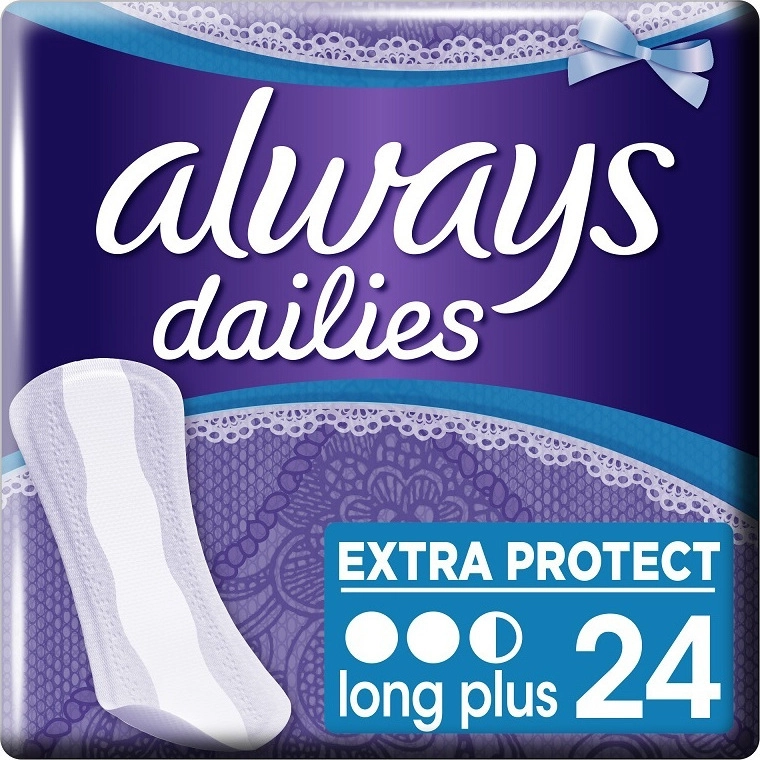 Always Dailies Σερβιετάκια Extra Protect Long Plus XL 24τμχ