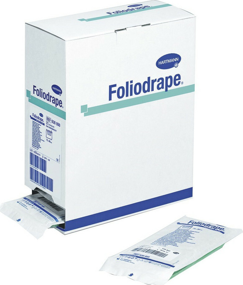 Surgical Fields Foliodrape® Protect Foliodrape® Protect Dust. 75x90cm Self-adhesive with Hole 7cm 1pc (40pc/yb) REF:277517 Hartmann