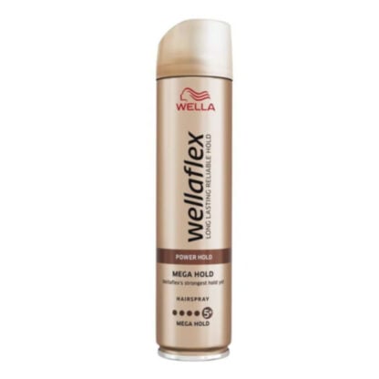 Wellaflex Λακ Hair Spray Power Hold Mega Stark No5+250ml (Κ.Π)