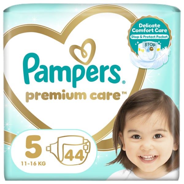 Pampers Premium Care Μέγεθος 5 11-16kg 44τμχ