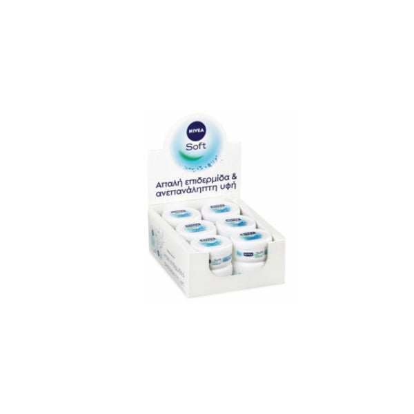 Κρέμα Χεριών Nivea Cream Soft 50ml σε Stand των 12τμχ Ref:90237