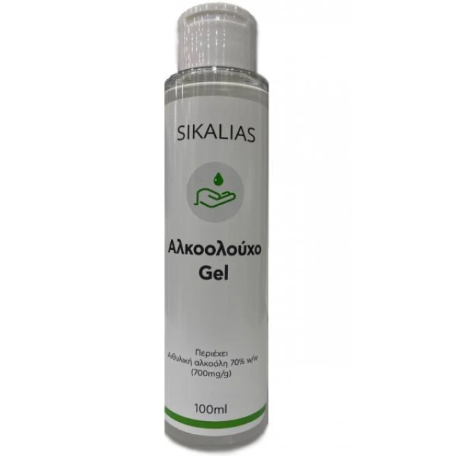 Antiseptic Sikalias Alcohol Hand Gel 100ml Hand Disinfectant