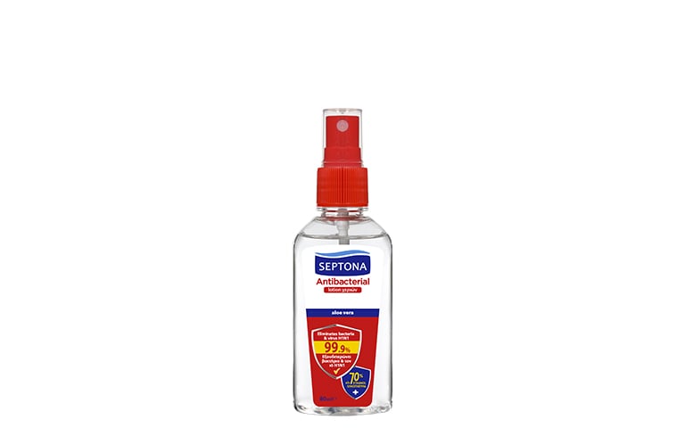 Septona Mild Antiseptic Lotion 70° 80ml aloe vera