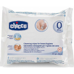Chicco Breast Cleaning Wipes 16pcs 09165-00 Natural Feeling