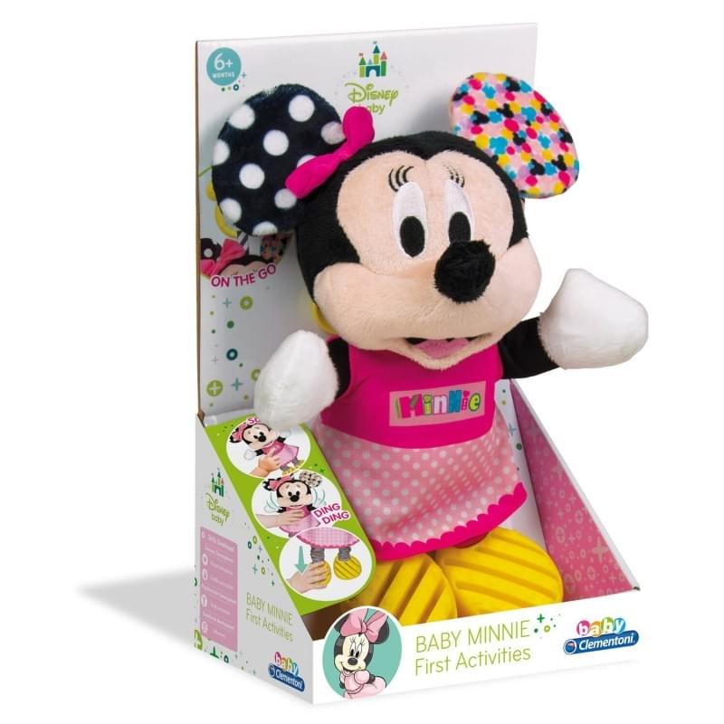 Chicco Disney Baby Minnie Χνουδωτό - Κουδουνίστρα 6m+ 17164