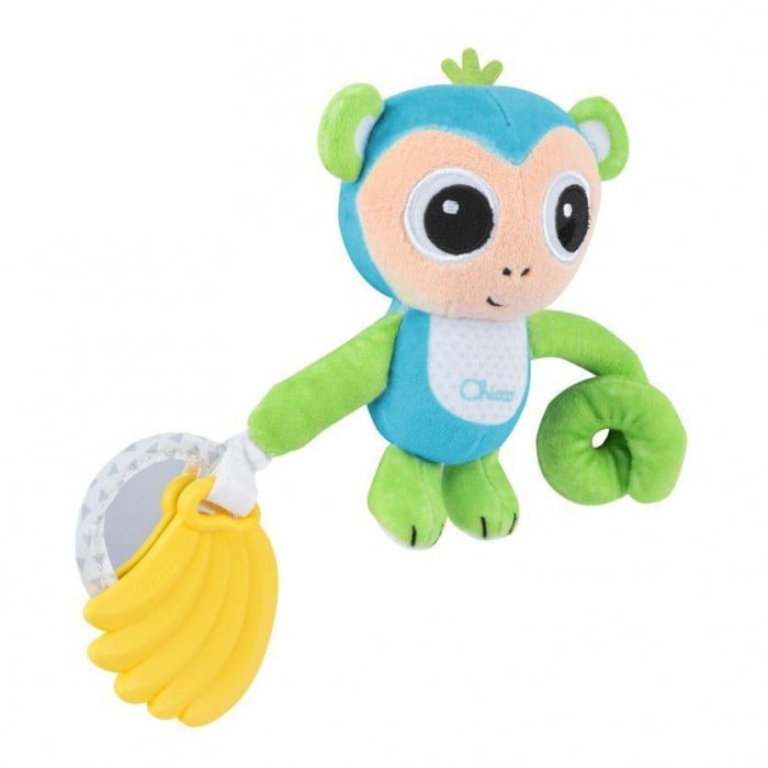 Chicco Παιχνίδι Καροτσιού Μαϊμουδίτσα 3-24m+ 11568-00